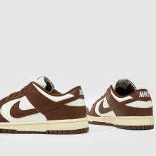 schuh nike dunk|Womens White & Brown Nike Dunk Low Trainers 